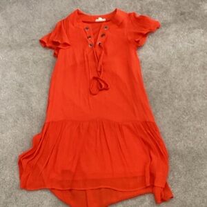 Elegant Red Midi Dress medium